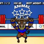 Animal Olympics - Weight Lifting