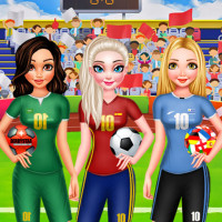 Play Bff Princess Vote For Football 2018 now!