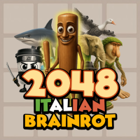 Play 2048 Italian Brainrot now!
