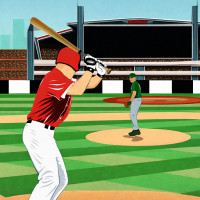 Play Baseball League Championship now!