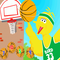 Play Big Bird's Basketball now!