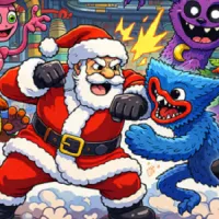 Goo Goo Gaga Santa Claus vs Poppy Playtime 5