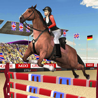 Play Horse Jumping Show 3D now!