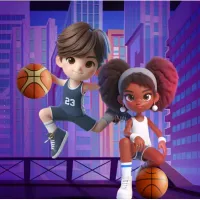 PLay Jump Up 3D: Mini Basketball now!