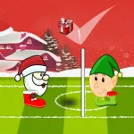 Santa Winter Head Soccer
