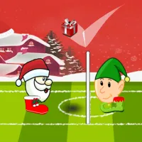 Santa Winter Head Soccer