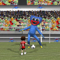 Play Soccer Kid Vs Huggy now!