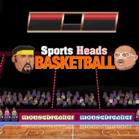 Play Sports Heads Basketball now!