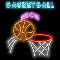 Play Swipe Basketball Neon now!