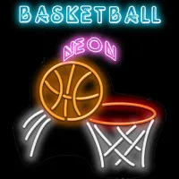 PLay Swipe Basketball Neon now!