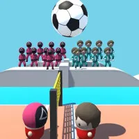 PLay Volley Squid Gamer now!