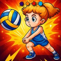 PLay Volleyball Fun Coloring now!