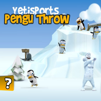 Play Yetisports - Pingu Throw now!