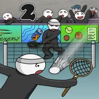 PLay Stick Figure Badminton 2 now!