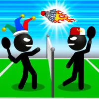 PLay Stickman Sports Badminton now!