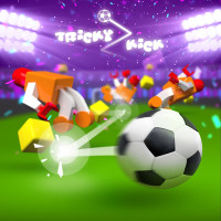 Play Tricky Kick - Casual Soccer Game - Joyful Football now!